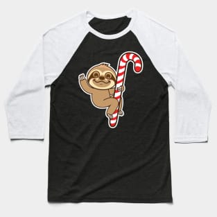 Sloth Candy Baseball T-Shirt